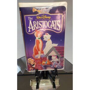The Aristocats VHS Tape Movie Walt Disney Masterpiece Collection